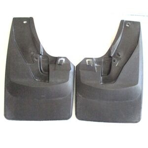 WeatherTech Mud Flaps Splash Guards Blk Pair P/N 110109 Custom Fit Rear 2021 Ram